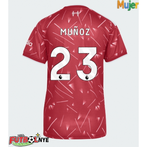 Camiseta Liverpool Victor Munoz #23 Primera Equipación para mujer 2026-27 manga corta